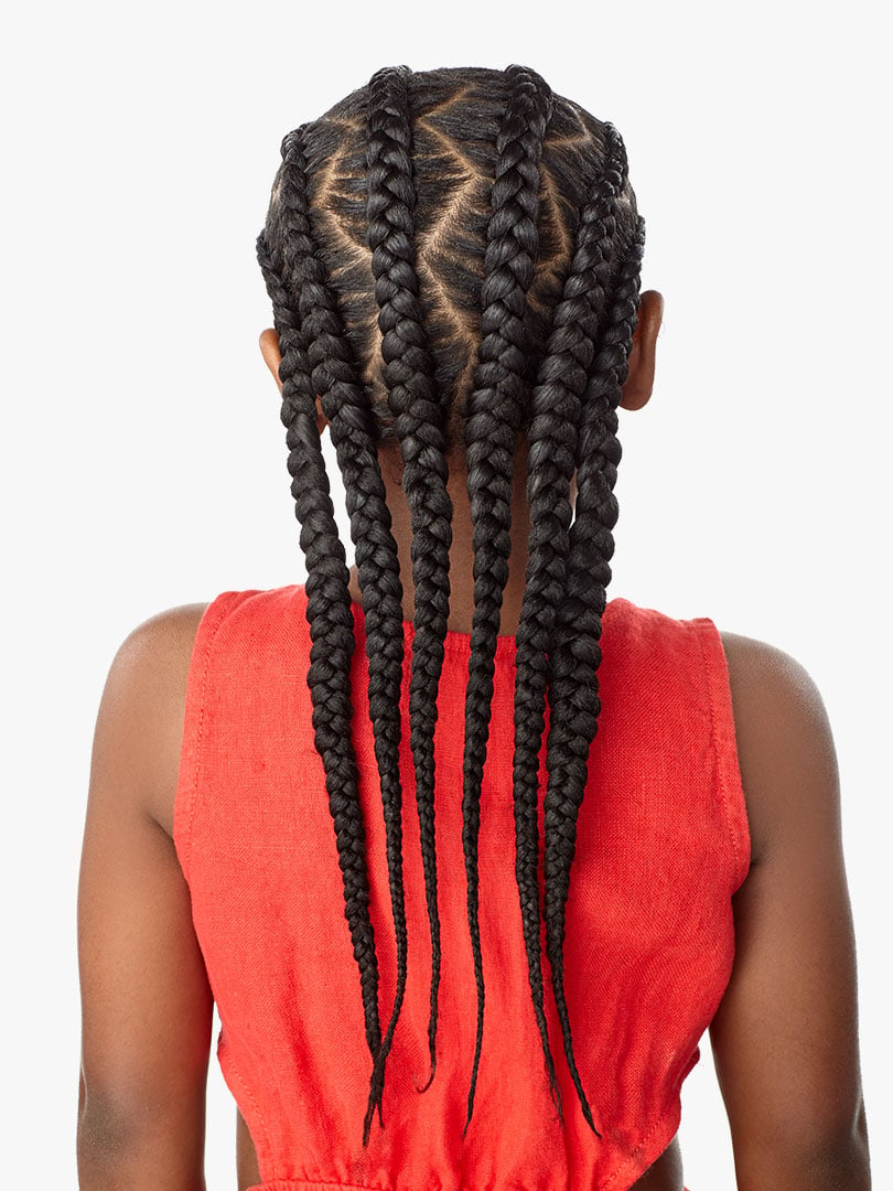 Sensationnel African Collection 3X X-Pression Kids Pre-Stretched Braid 28" Inch