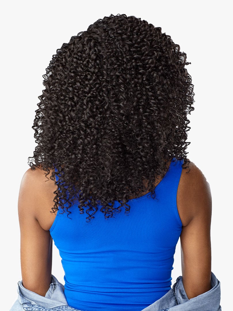 Sensationnel Textured Clip-Ins Weave Curls Kinks N Co - Ruler Breaker 10"