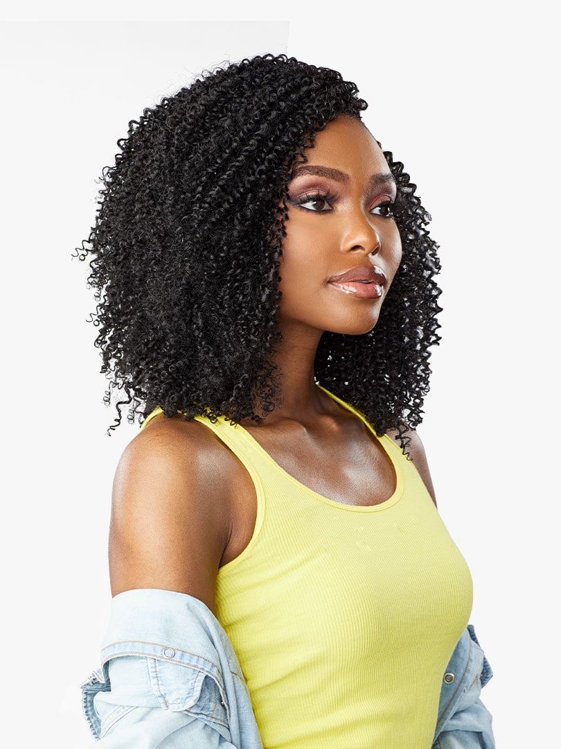 Sensationnel Textured Clip-Ins Weave Curls Kinks N Co - Game Changer 10"