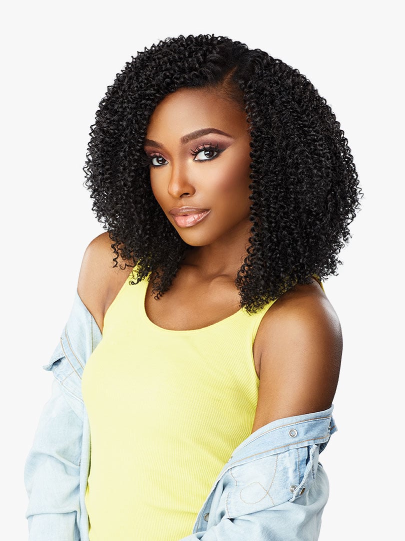 Sensationnel Textured Clip-Ins Weave Curls Kinks N Co - Game Changer 10"