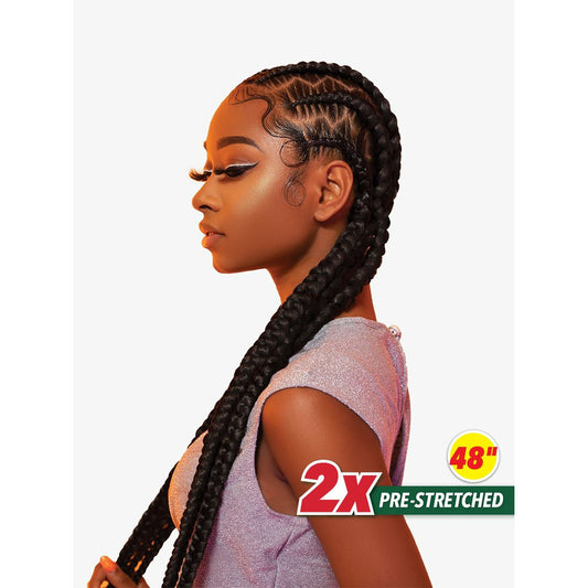 2X X-PRESSION PRE-STRETCHED BRAID 48″ - NoraKae Beauty