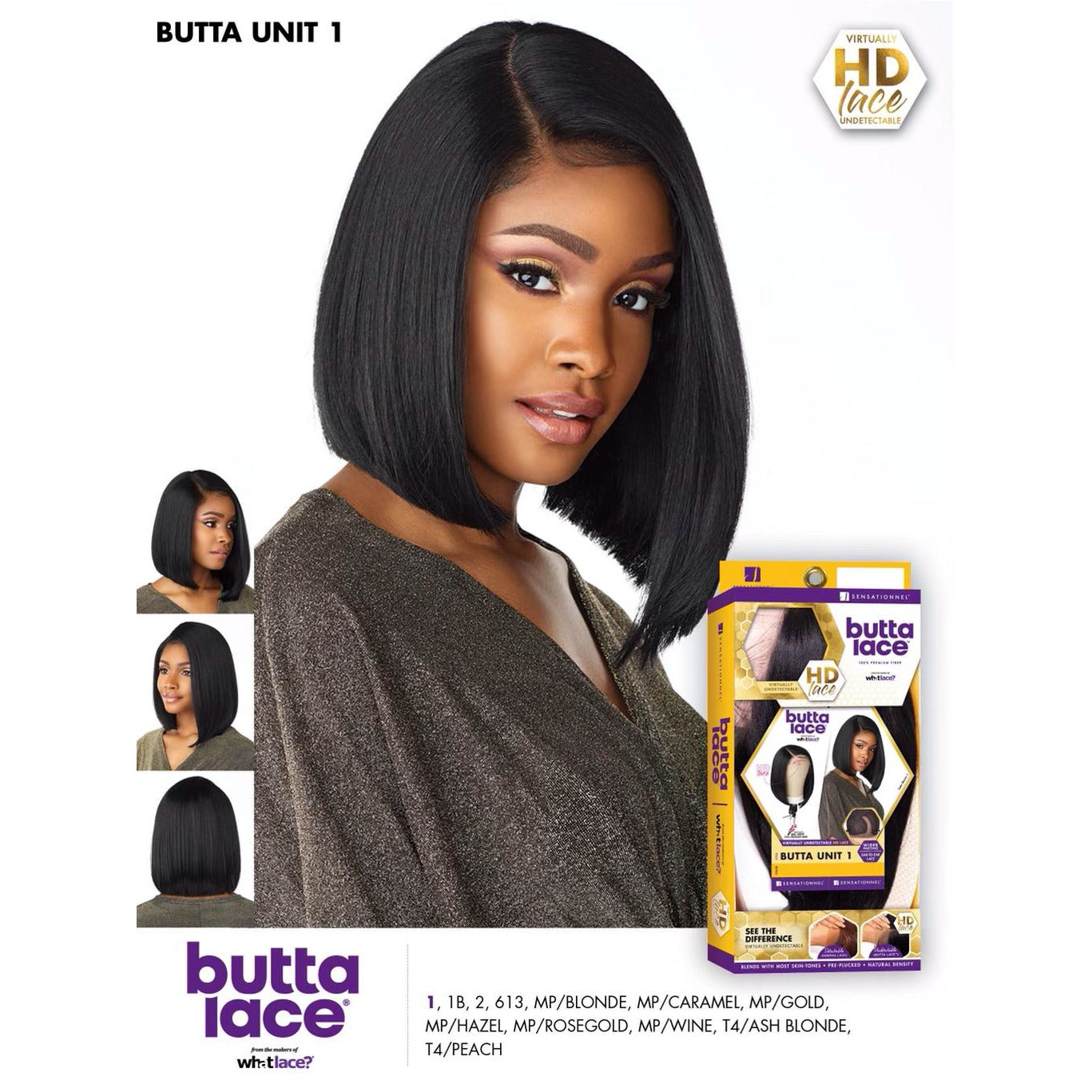 Sensationnel Butta Lace Pre-Plucked HD Lace Wig | Butta Unit 1 - NoraKae Beauty