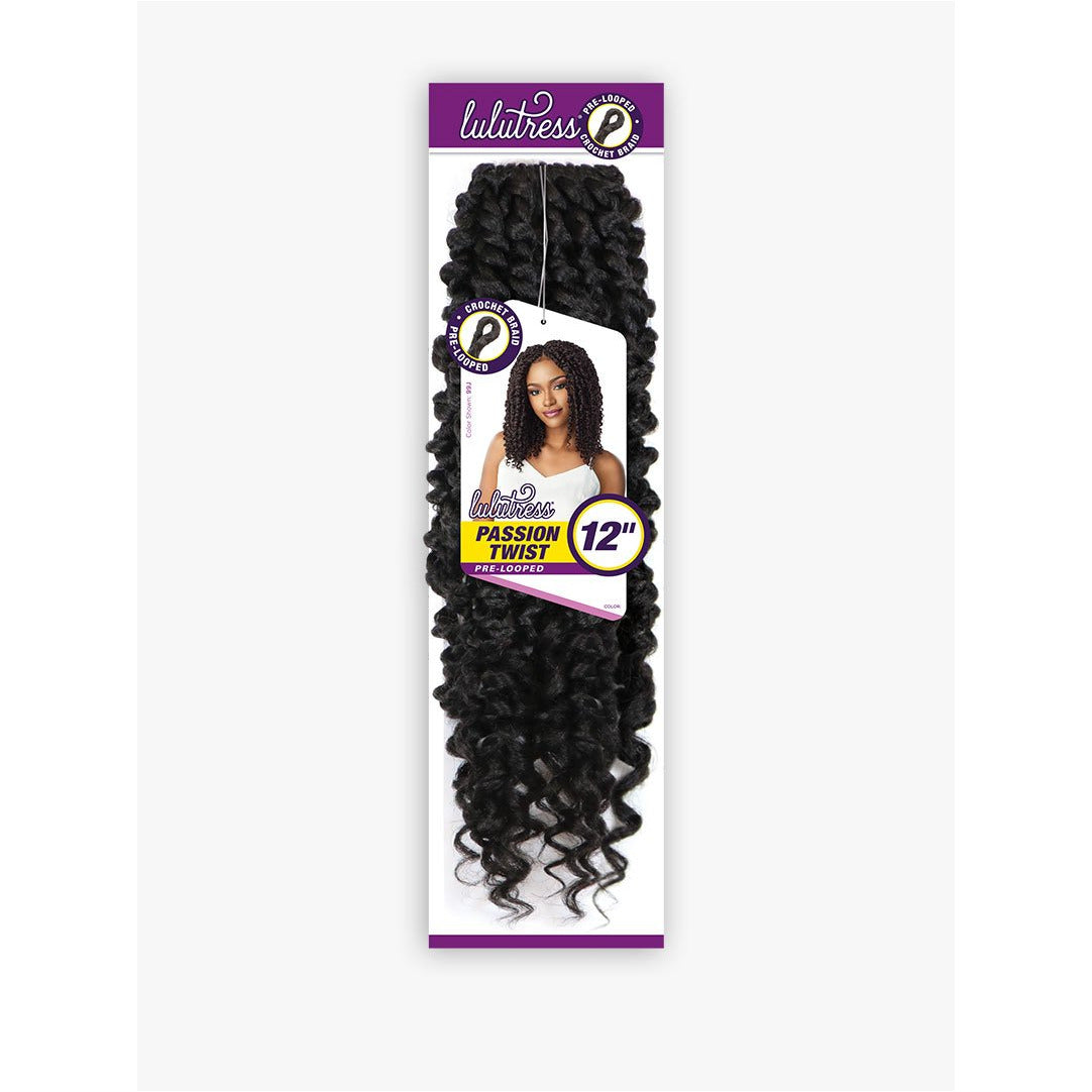 Sensationnel 12" Pre-Looped Passion Twist Water Wave Crochet Braid - NoraKae Beauty