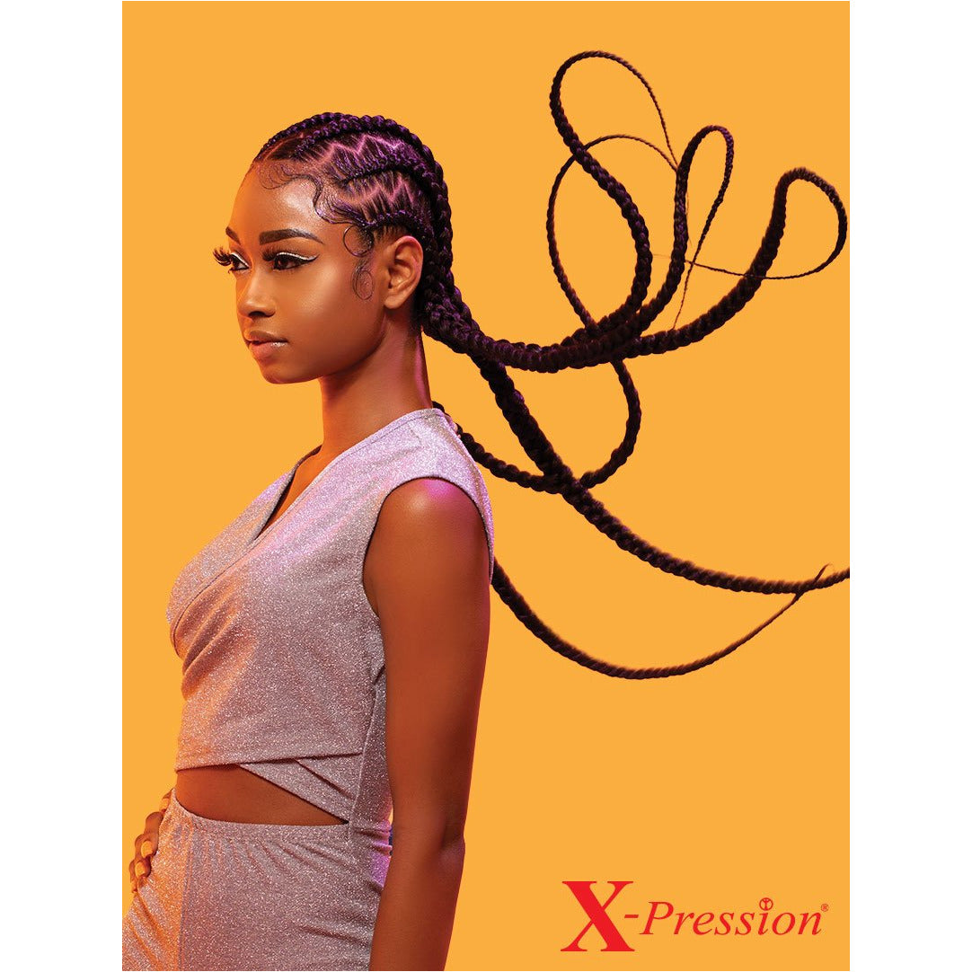 X-PRESSION PRE-STRETCHED BRAID 48″ - NoraKae Beauty