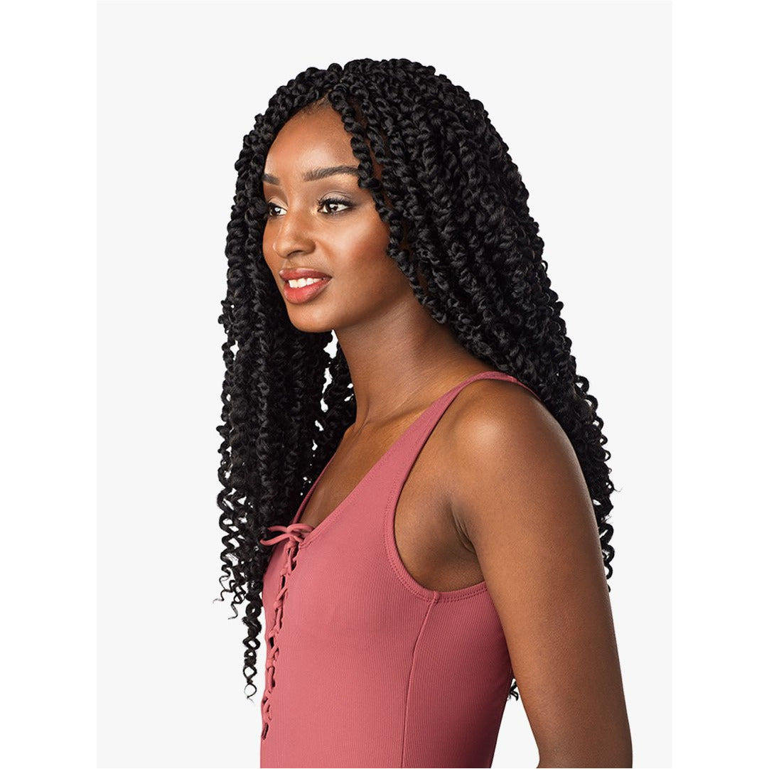 Sensationnel 18" Pre-Looped Passion Twist Water Wave Crochet Braid - NoraKae Beauty