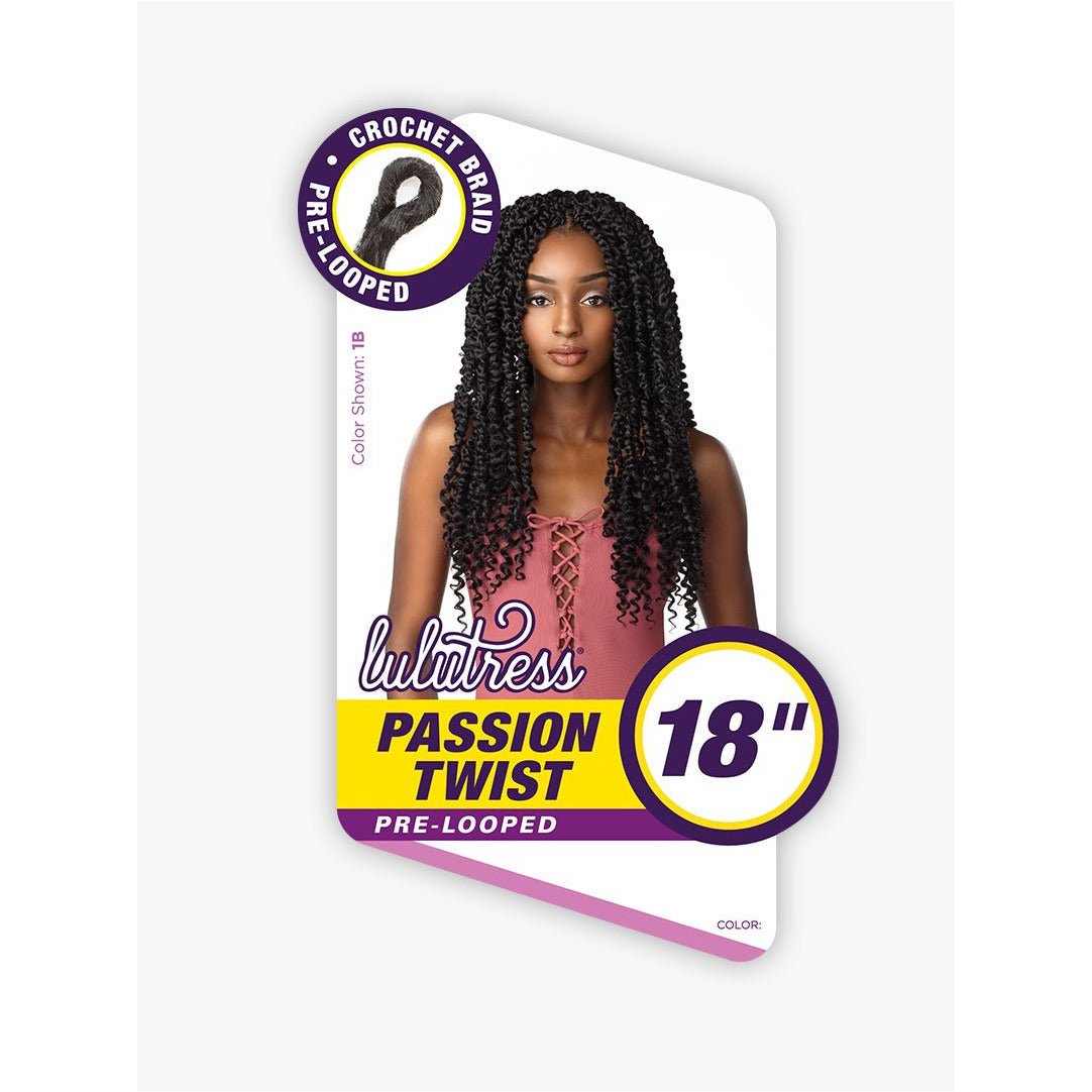 Sensationnel 18" Pre-Looped Passion Twist Water Wave Crochet Braid - NoraKae Beauty